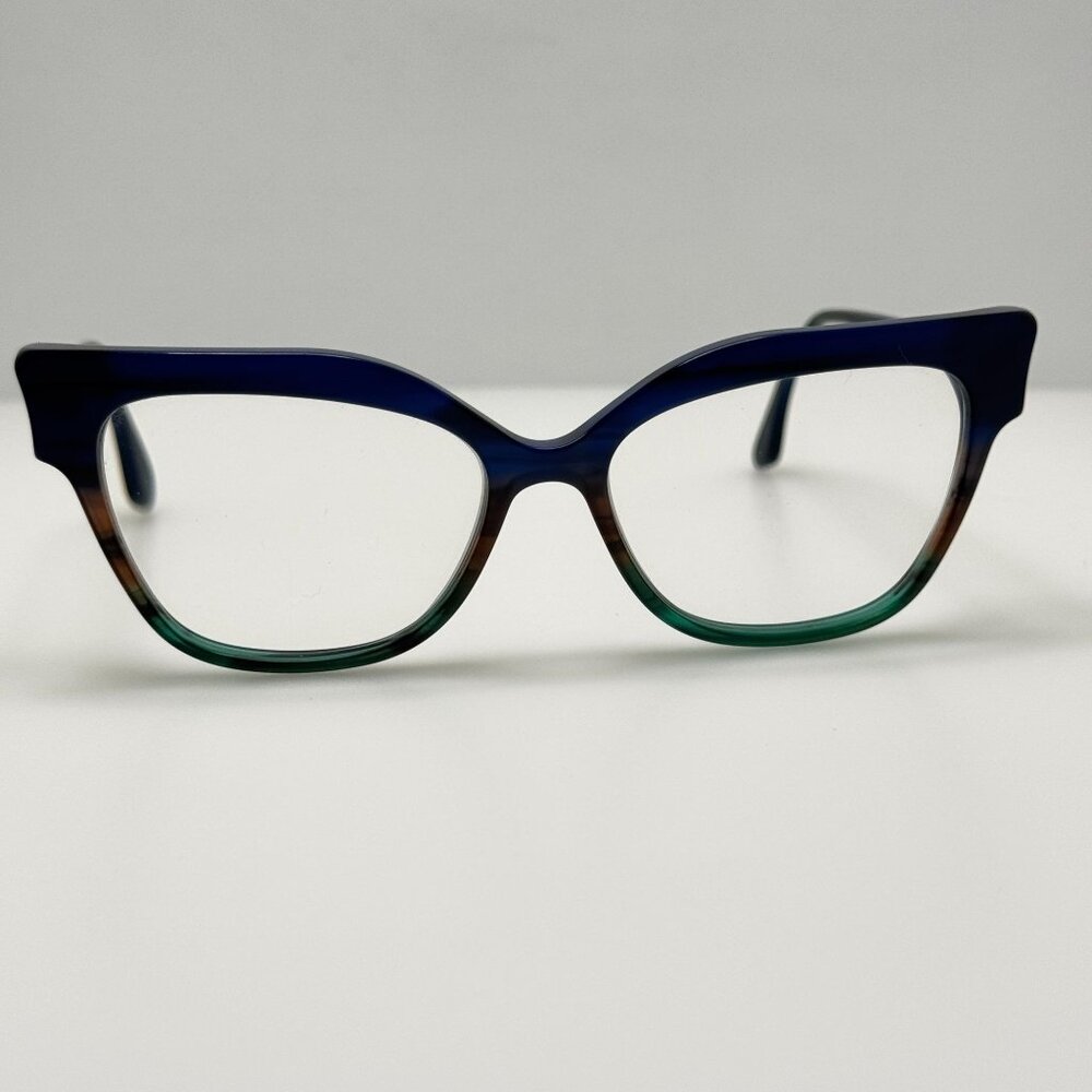 NW 77TH USA Eyeglasses Eye Glasses Frames Wing Chair Blue Sunset 54-17-140